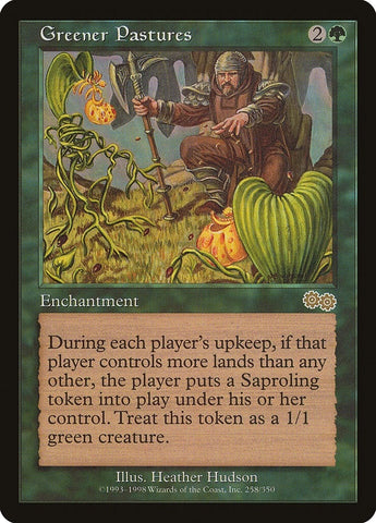 Image for Greener Pastures (258) [Urza's Saga]