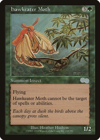 Image for Hawkeater Moth (259) [Urza's Saga]