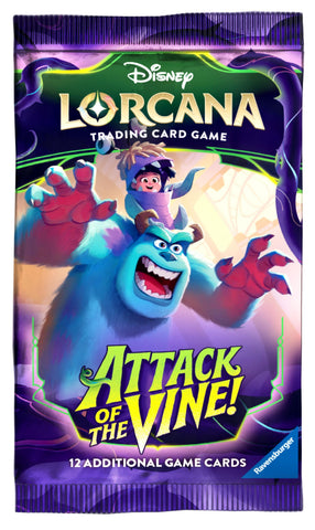 Image for Disney Lorcana: Attack of the Vine! Booster Pack - Disney Lorcana
