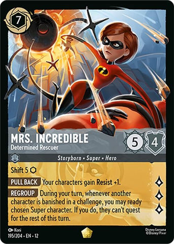 Image for Mrs. Incredible - Determined Rescuer (195/204) (Wilds Unknown) - Disney Lorcana