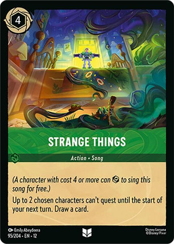 Image for Strange Things (95/204) (Wilds Unknown) - Disney Lorcana