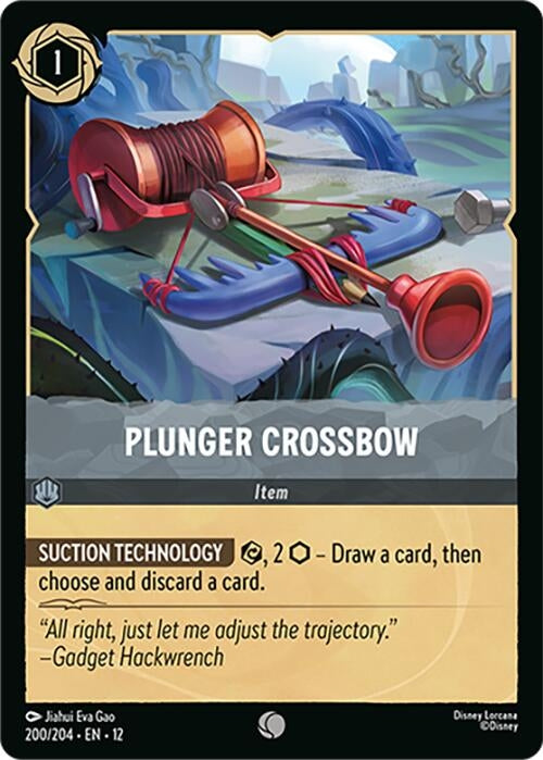 Image for Plunger Crossbow (200/204) (Wilds Unknown) - Disney Lorcana