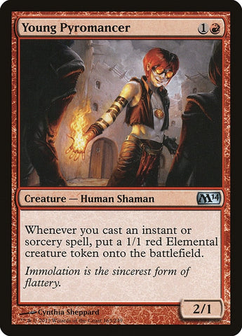 Image for Young Pyromancer (163) [Magic 2014 (M14)]