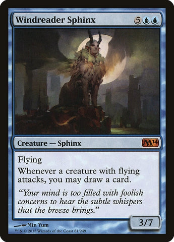 Image for Windreader Sphinx (81) [Magic 2014 (M14)]