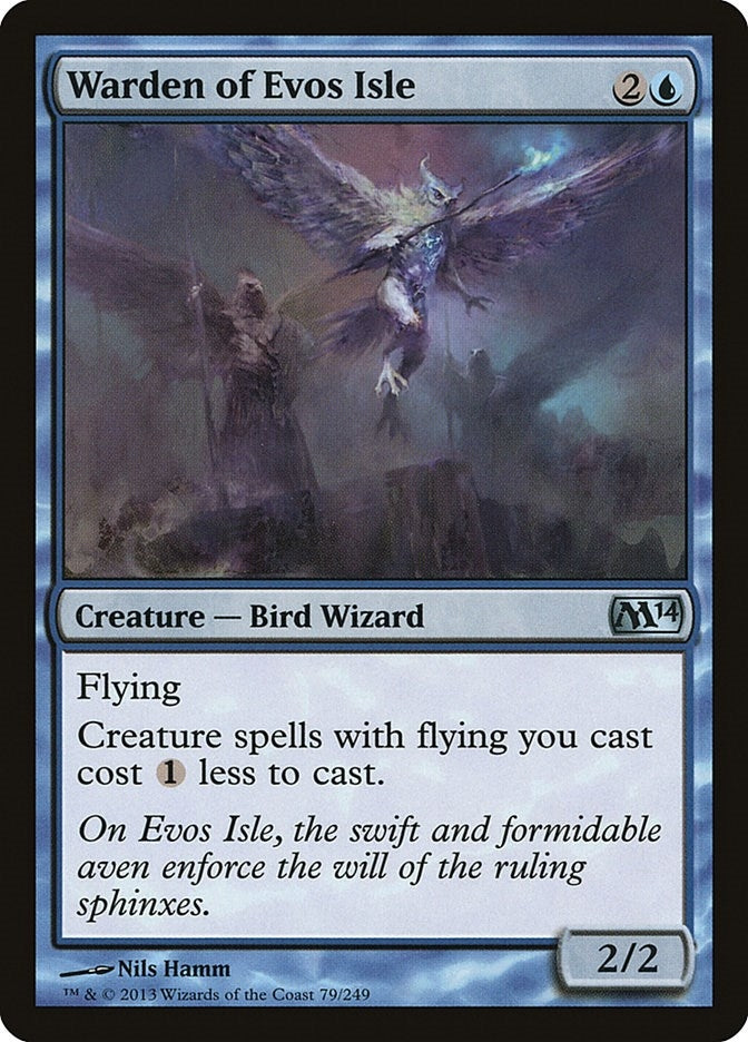Image for Warden of Evos Isle (79) [Magic 2014 (M14)]