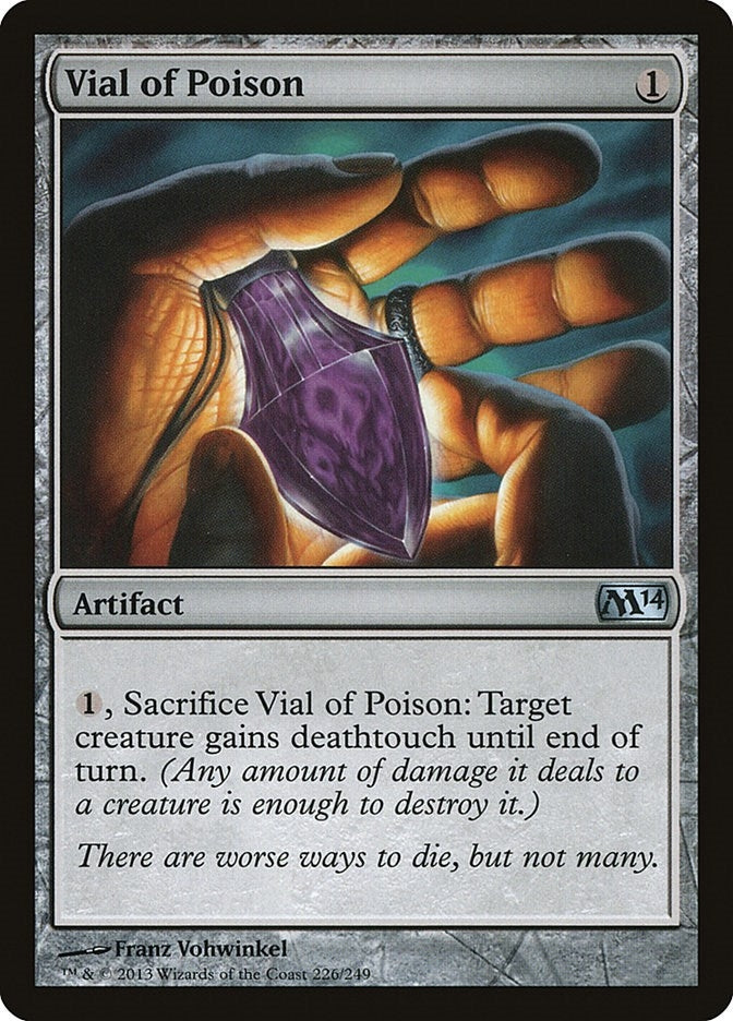 Image for Vial of Poison (226) [Magic 2014 (M14)]