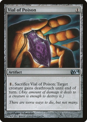 Image for Vial of Poison (226) [Magic 2014 (M14)]