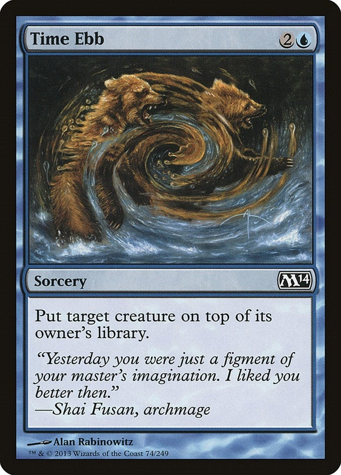 Image for Time Ebb (74) [Magic 2014 (M14)]