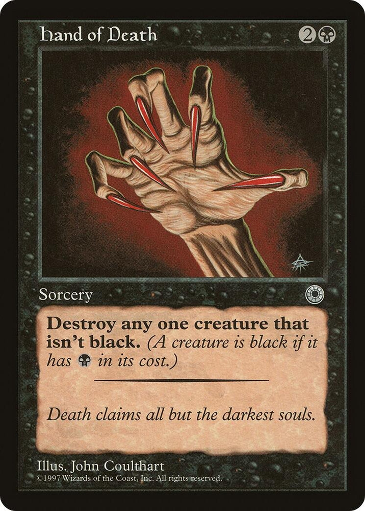 Image for Hand of Death (Reminder Text) [Portal]
