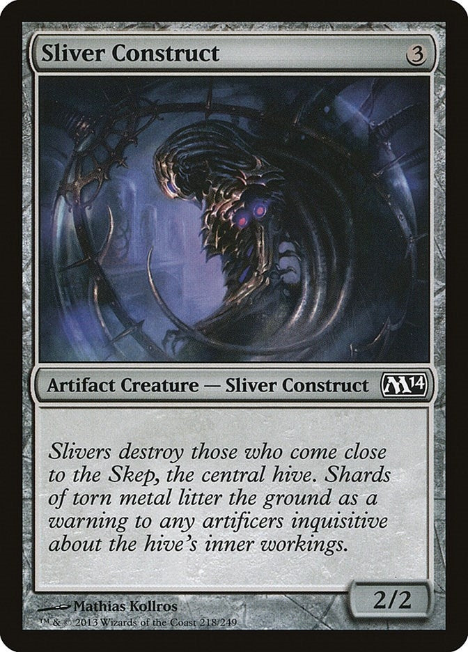 Image for Sliver Construct (218) [Magic 2014 (M14)]