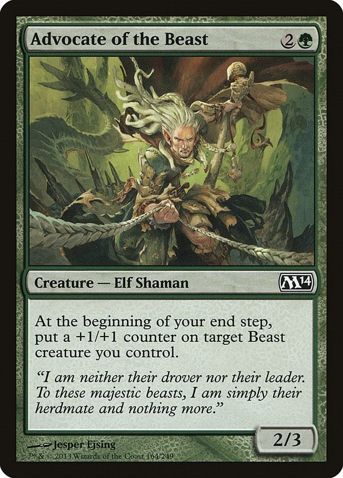 Image for Advocate of the Beast (164) [Magic 2014 (M14)]