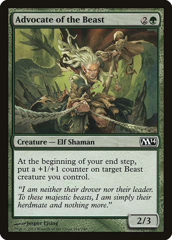 Image for Advocate of the Beast (164) [Magic 2014 (M14)]