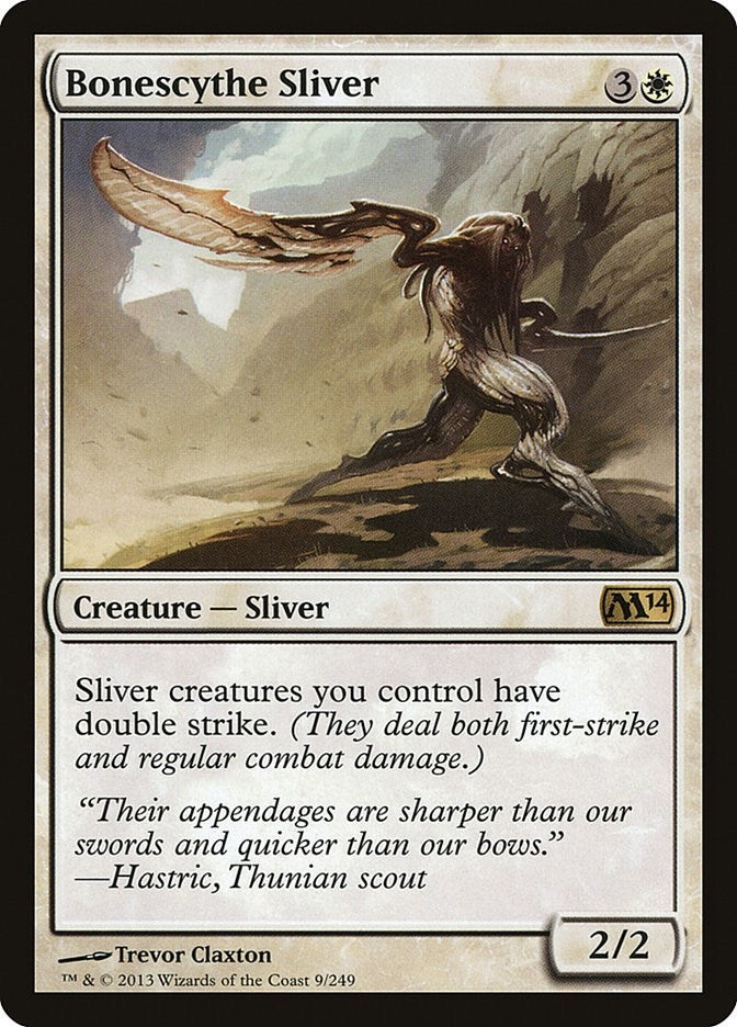Image for Bonescythe Sliver (9) [Magic 2014 (M14)]