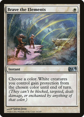 Image for Brave the Elements (10) [Magic 2014 (M14)]