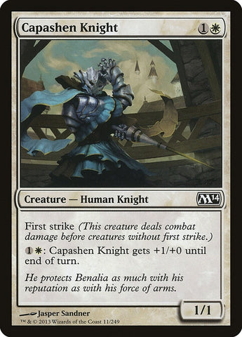 Image for Capashen Knight (11) [Magic 2014 (M14)]