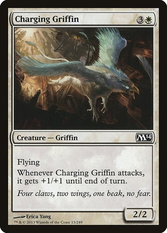 Image for Charging Griffin (13) [Magic 2014 (M14)]
