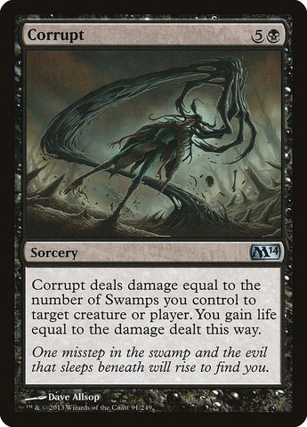 Image for Corrupt (91) [Magic 2014 (M14)]