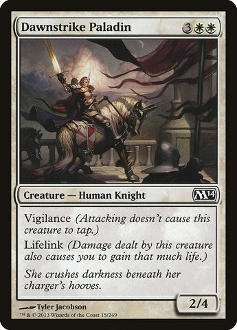 Image for Dawnstrike Paladin (15) [Magic 2014 (M14)]