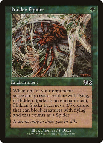 Image for Hidden Spider (264) [Urza's Saga]