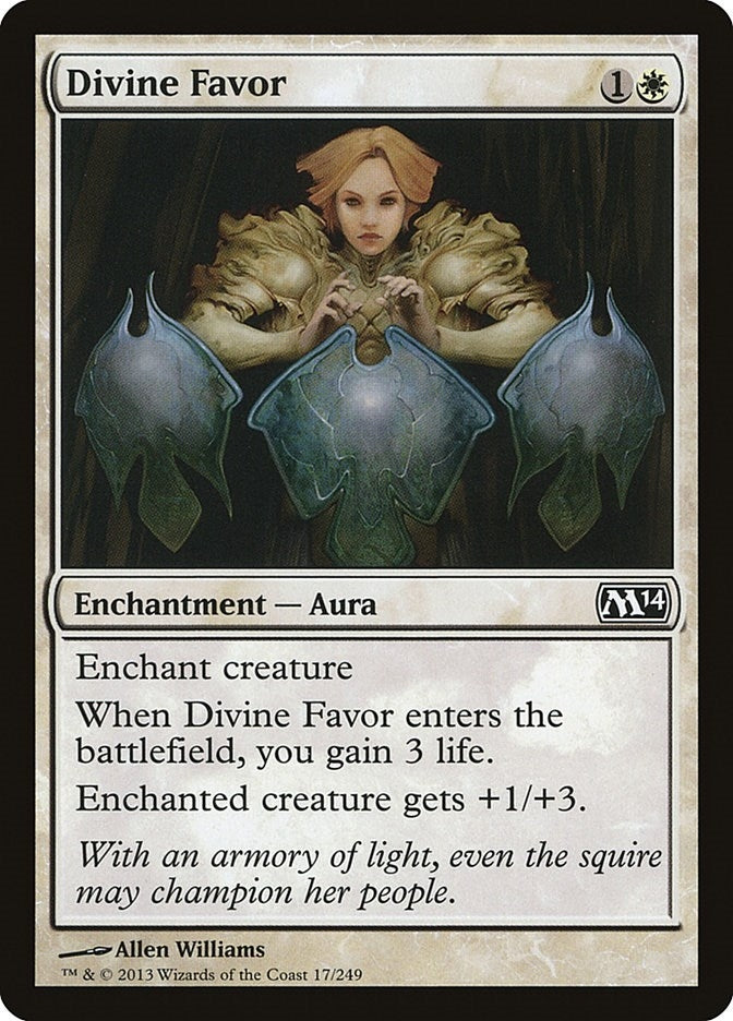 Image for Divine Favor (17) [Magic 2014 (M14)]