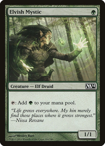 Image for Elvish Mystic (169) [Magic 2014 (M14)]