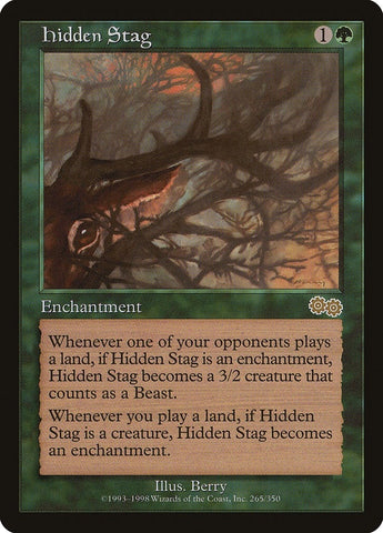 Image for Hidden Stag (265) [Urza's Saga]