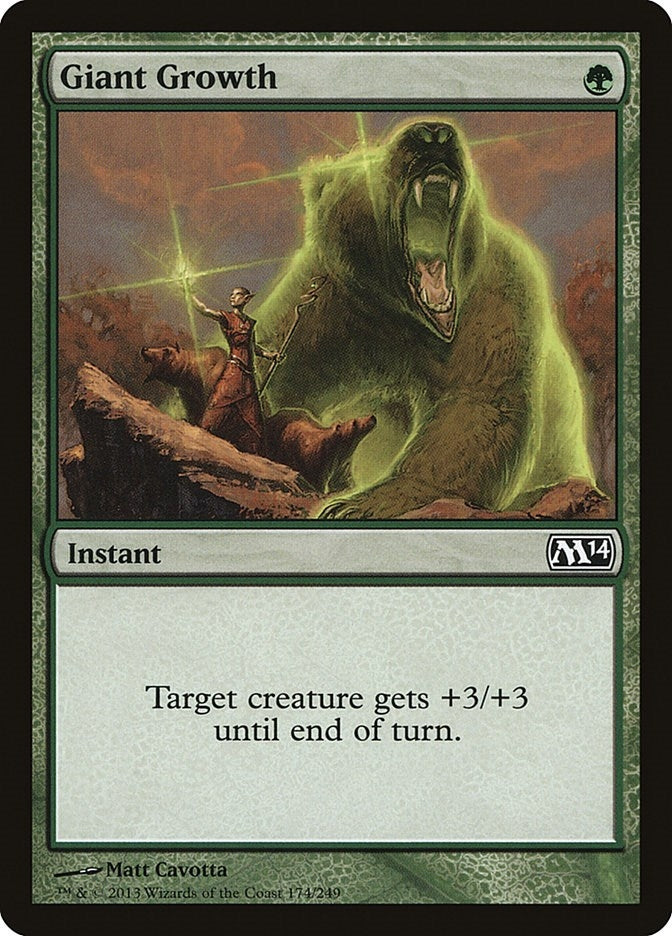 Image for Giant Growth (174) [Magic 2014 (M14)]