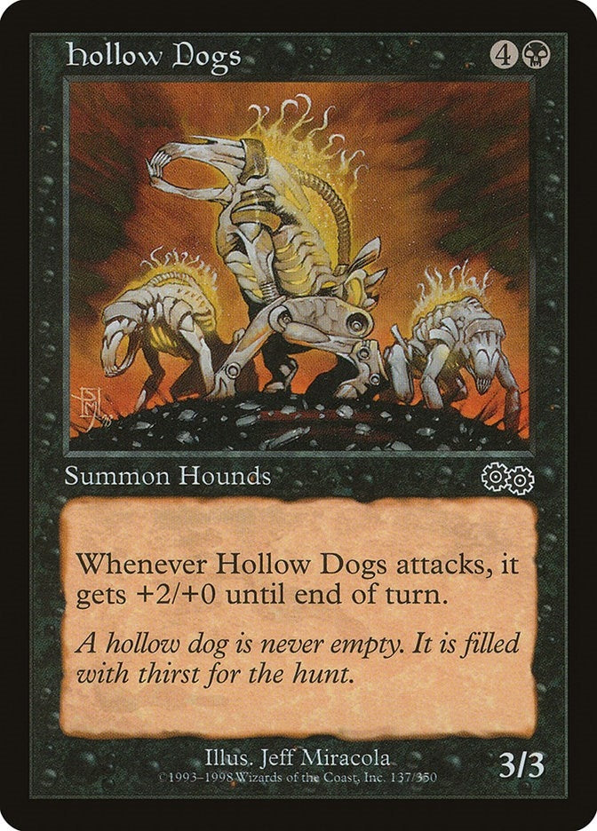 Image for Hollow Dogs (137) [Urza's Saga]