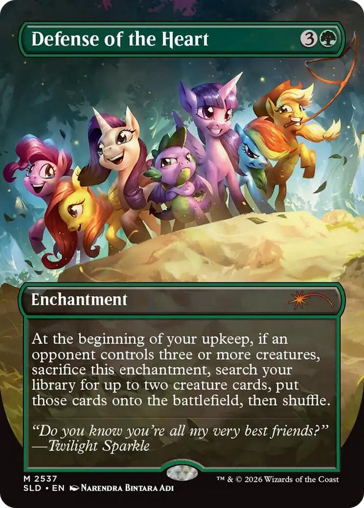 Image for Defense of the Heart (2537) (Secret Lair Drop Series) - Magic: The Gathering