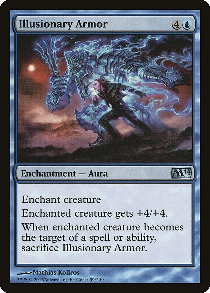 Image for Illusionary Armor (59) [Magic 2014 (M14)]