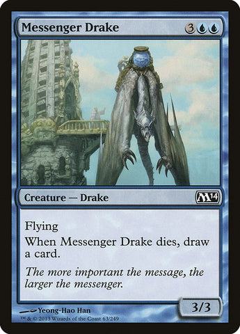 Image for Messenger Drake (63) [Magic 2014 (M14)]
