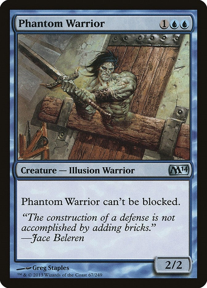 Image for Phantom Warrior (67) [Magic 2014 (M14)]