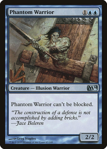 Image for Phantom Warrior (67) [Magic 2014 (M14)]