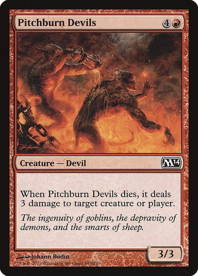 Image for Pitchburn Devils (149) [Magic 2014 (M14)]