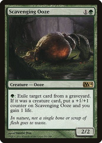 Image for Scavenging Ooze (195) [Magic 2014 (M14)]