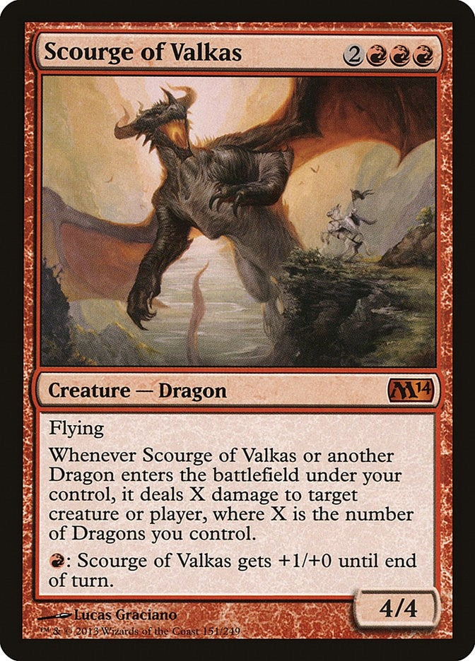 Image for Scourge of Valkas (151) - Magic: The Gathering