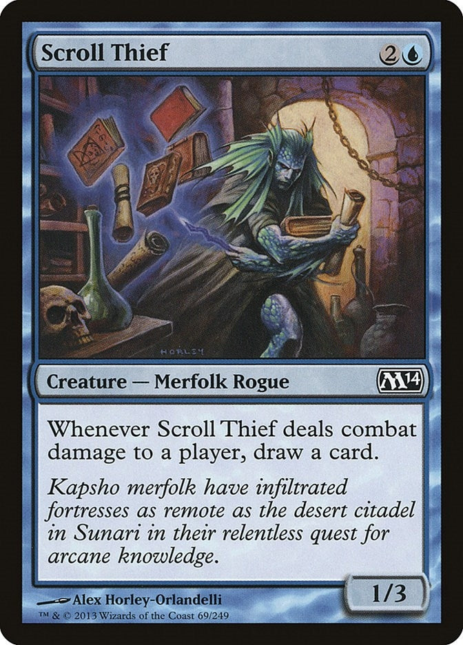 Image for Scroll Thief (69) [Magic 2014 (M14)]
