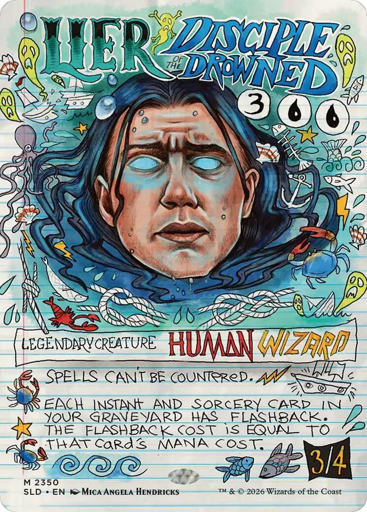Image for Lier, Disciple of the Drowned (2350) (Secret Lair Drop Series) - Magic: The Gathering
