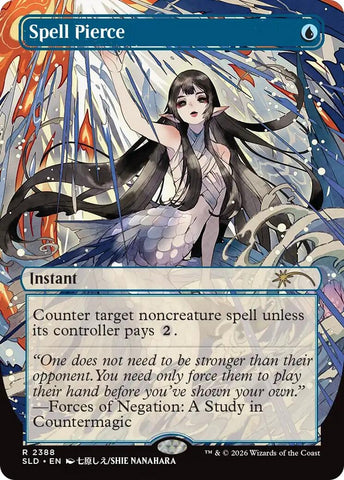 Image for Spell Pierce (2388) (2388) (Secret Lair Drop Series) - Magic: The Gathering