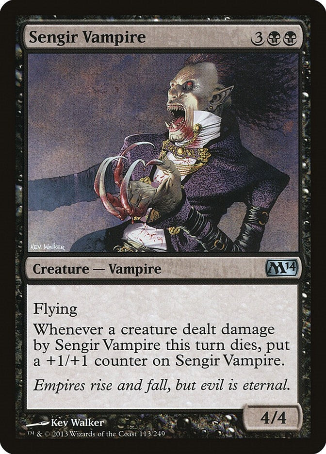 Image for Sengir Vampire (113) [Magic 2014 (M14)]