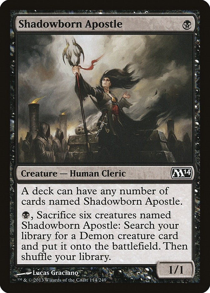 Image for Shadowborn Apostle (114) [Magic 2014 (M14)]