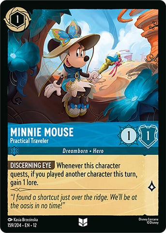 Image for Minnie Mouse - Practical Traveler (159/204) (Wilds Unknown) - Disney Lorcana