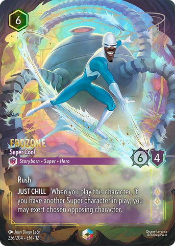 Image for Frozone - Super Cool (Enchanted) (226/204) (Wilds Unknown) - Disney Lorcana