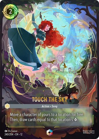 Image for Touch the Sky (Enchanted) (240/204) (Wilds Unknown) - Disney Lorcana
