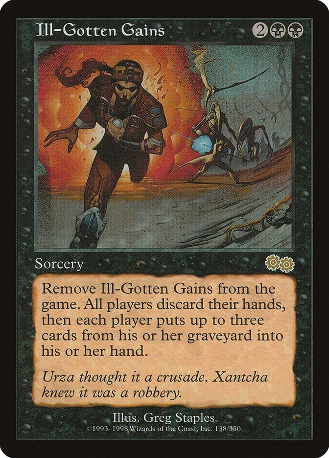 Image for Ill-Gotten Gains (138) [Urza's Saga]