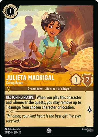 Image for Julieta Madrigal - Caring Baker (24/204) (Wilds Unknown) - Disney Lorcana