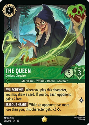 Image for The Queen - Devious Disguise (90/204) (Wilds Unknown) - Disney Lorcana