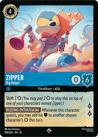 Image for Zipper - Big Helper (150/204) (Wilds Unknown) - Disney Lorcana