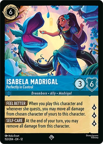 Image for Isabela Madrigal - Perfectly in Control (153/204) (Wilds Unknown) - Disney Lorcana