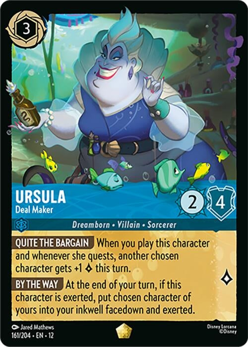 Image for Ursula - Deal Maker (161/204) (Wilds Unknown) - Disney Lorcana